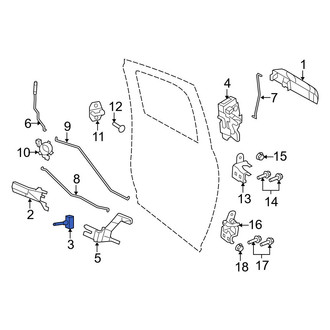 Ram OE - Rear Door Stop