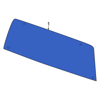 Ram OE - Rear Back Glass