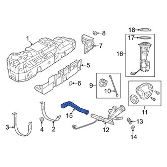 Ram OE - Fuel Filler Hose