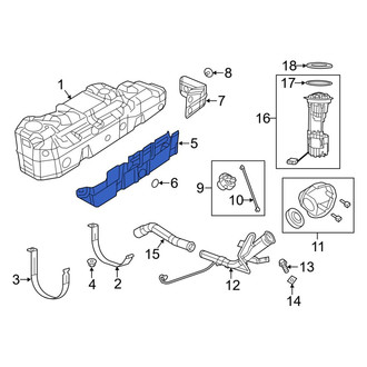 Ram OE - Fuel Tank Shield