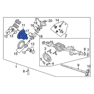 Ram OE - Rear Differential Carrier