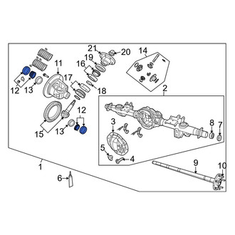 Ram OE - Rear Differential Carrier Bearing