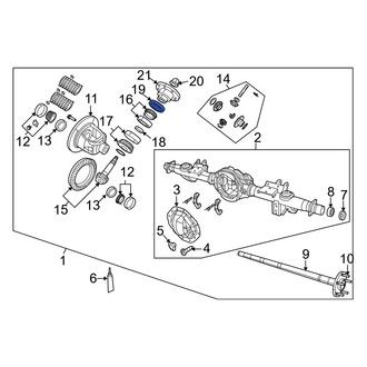 Ram OE - Front Differential Pinion Seal