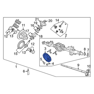 Ram OE - Rear Differential Cover