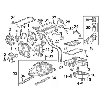 Ram OE - Engine Oil Pump Pickup Tube Seal