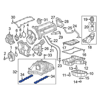 Ram OE - Engine Intake Manifold Gasket