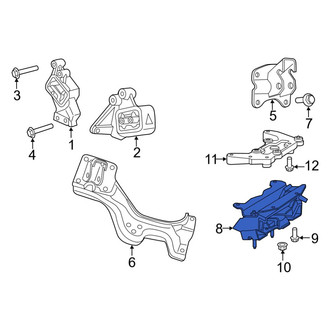 Ram OE - Automatic Transmission Mount