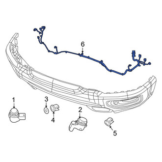Ram OE - Front Parking Aid System Wiring Harness