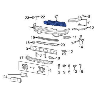 Ram OE - Front Radiator Shutter Assembly