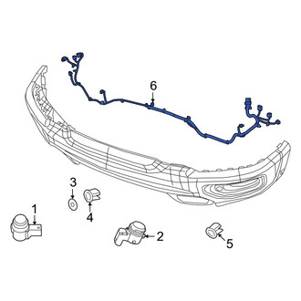Ram OE - Front Parking Aid System Wiring Harness