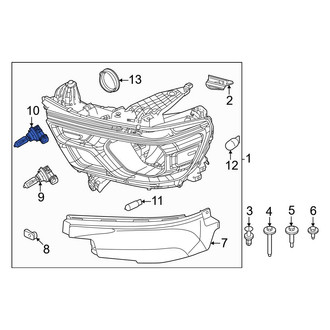 Ram OE - Front Headlight Bulb