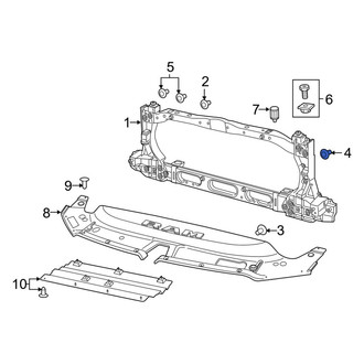 Ram OE - Radiator Support Panel Rivet
