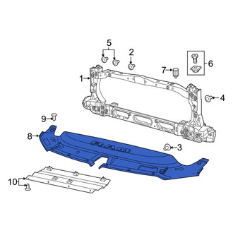 Ram OE - Front Radiator Support Access Cover