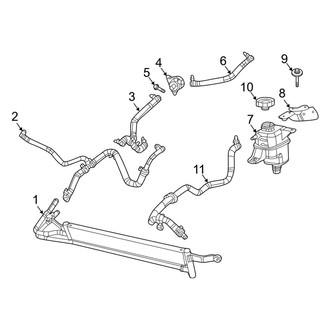 Ram OE - Cooling - Radiator & Components (Auxiliary, Cooling), (3.6L)