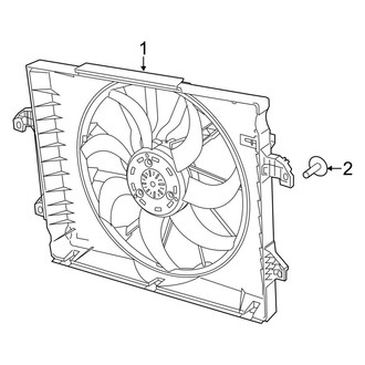 Ram OE - Cooling Fan (Big Horn / HFE / Laramie / Laramie Longhorn / Limited / Lone Star / Rebel / Tradesman 3.6L)
