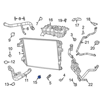 Ram OE - Radiator Hose Clamp