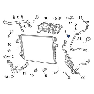 Ram OE - Upper Radiator Insulator