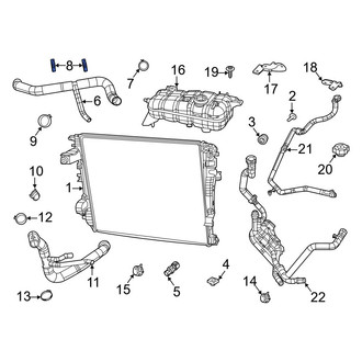 Ram OE - Radiator Hose Clamp
