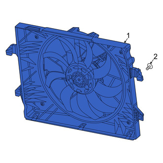 Ram OE - Engine Cooling Fan Assembly