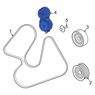 Ram OE - Accessory Drive Belt Tensioner Assembly