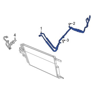 Ram OE - Automatic Transmission Oil Cooler Hose Assembly