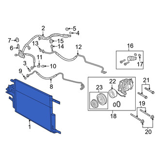 Ram OE - A/C Condenser