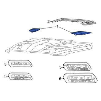 Ram OE - Front Hood Vent