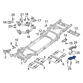 Ram OE - Rear Powertrain Skid Plate