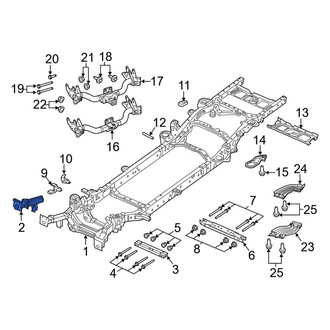 Ram OE - Front Right Frame Rail End