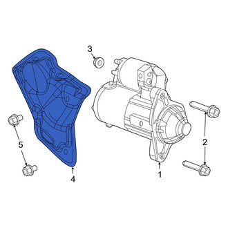 Ram OE - Starter Heat Shield