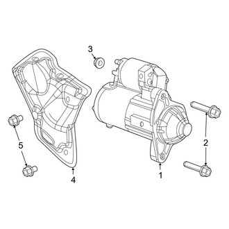 Ram OE - Electrical - Starter (5.7L)