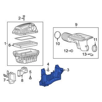 Ram OE - Air Cleaner Bracket