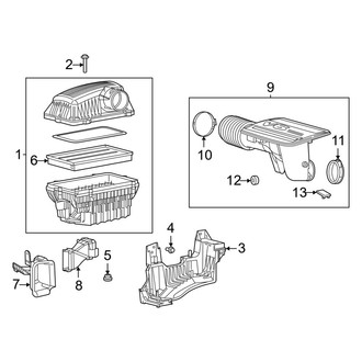 Ram OE - Engine - Air Intake (3.6L)