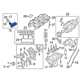 Ram OE - Engine Oil Filter Housing