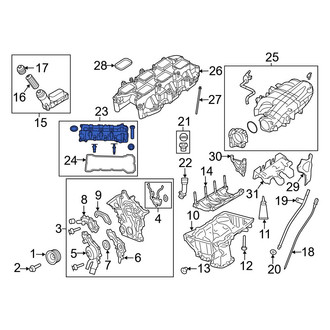 Ram OE - Left Engine Valve Cover