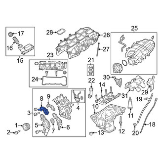 Ram OE - Engine Coolant Crossover Pipe