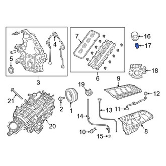 Ram OE - Engine Oil Filter Adapter Stud
