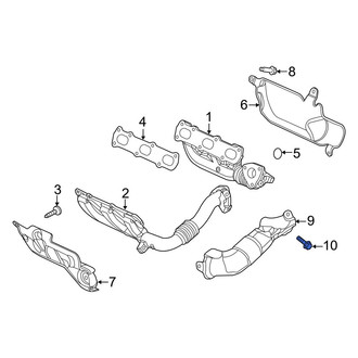Ram OE - Exhaust Manifold Heat Shield Bolt