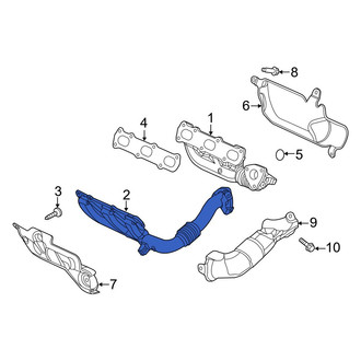 Ram OE - Left Exhaust Manifold