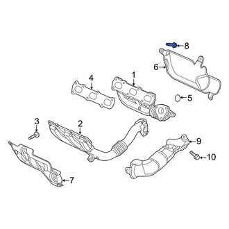 Ram OE - Exhaust Manifold Heat Shield Bolt