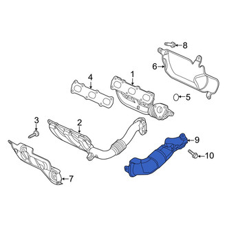 Ram OE - Exhaust Manifold Heat Shield