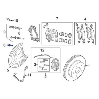 Ram OE - Brake Dust Shield Bolt