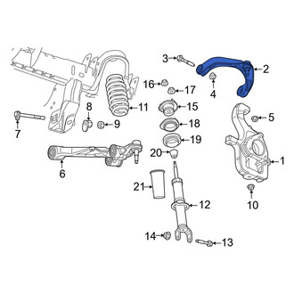 Ram OE - Front Left Upper Suspension Control Arm