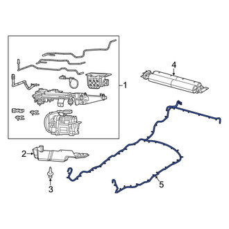 Ram OE - Front Air Suspension Compressor Line