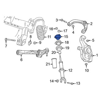 Ram OE - Front Suspension Shock Absorber Mount