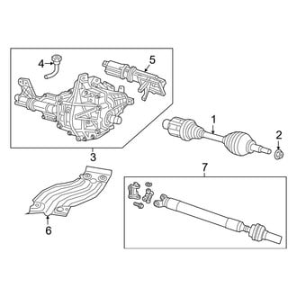 Ram OE - Front Suspension - Front Axle & Carrier (4WD)