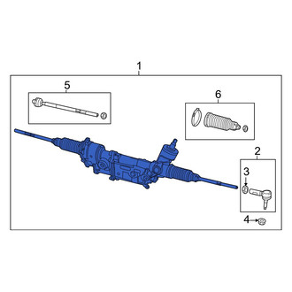 Ram OE - Rack and Pinion Assembly
