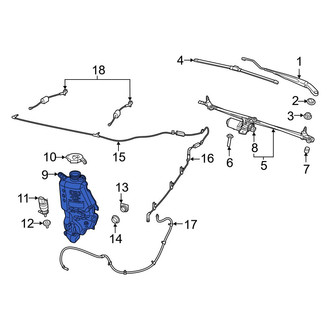 Ram OE - Washer Fluid Reservoir