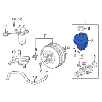Ram OE - Brake Master Cylinder Reservoir