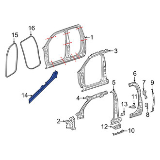 Ram OE - Right Rocker Panel